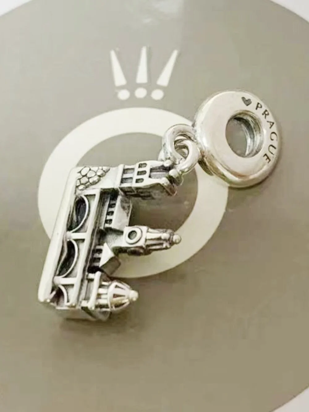 Pandora Charles Bridge Silver Dangle Charm